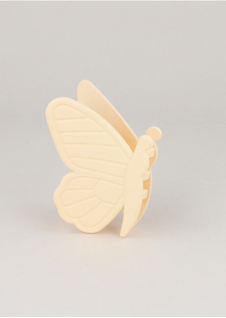 Pinza Mariposa Relieve BEIGE