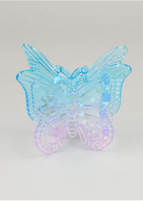 Pinza Mariposa Efecto Degradado AZUL