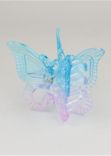 Pinza Mariposa Efecto Degradado AZUL