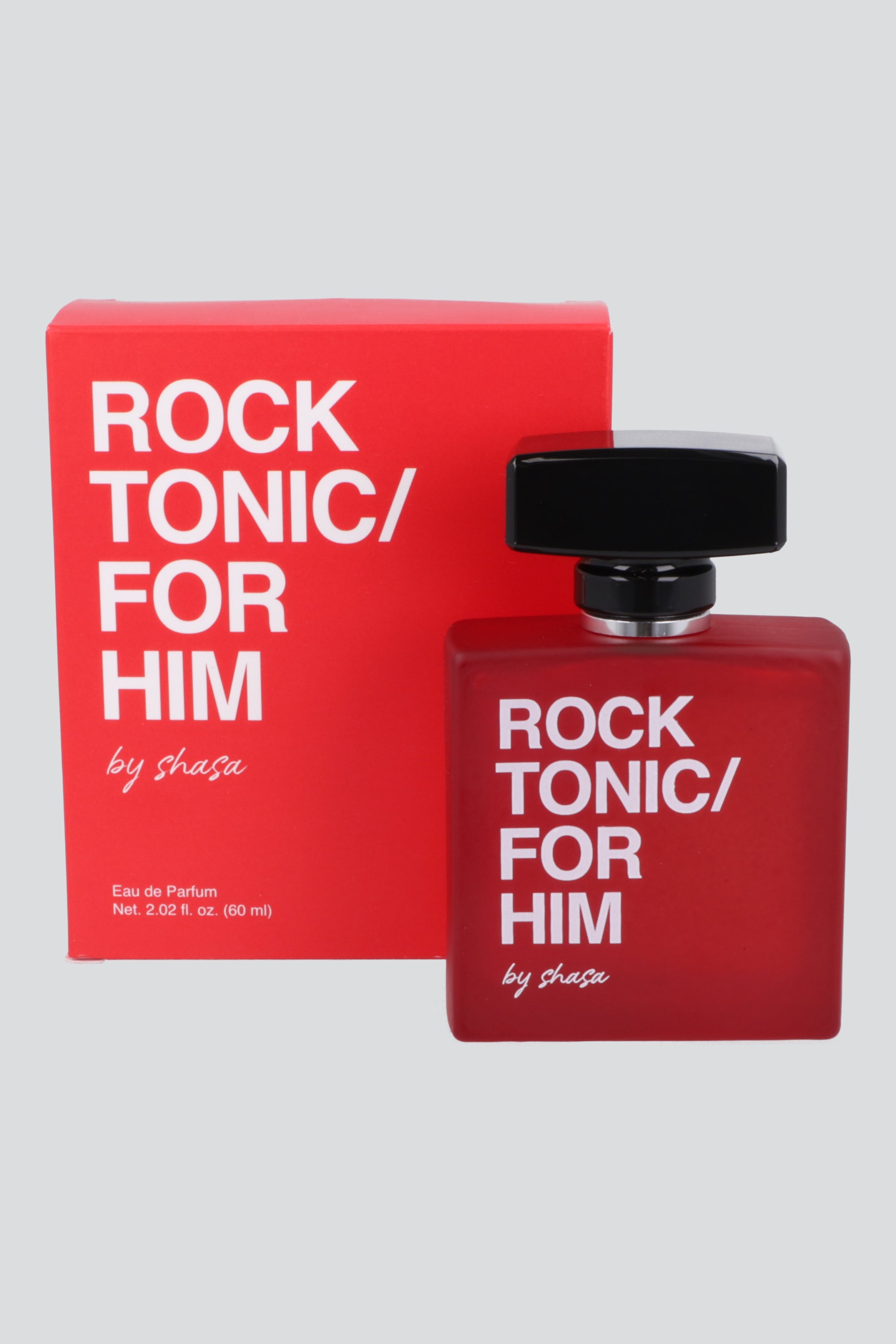 Locion Rock Tonic MAN ROJO