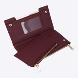 Cartera midi placa metálica