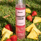 Body Splash Glitter Strawberries And Cream