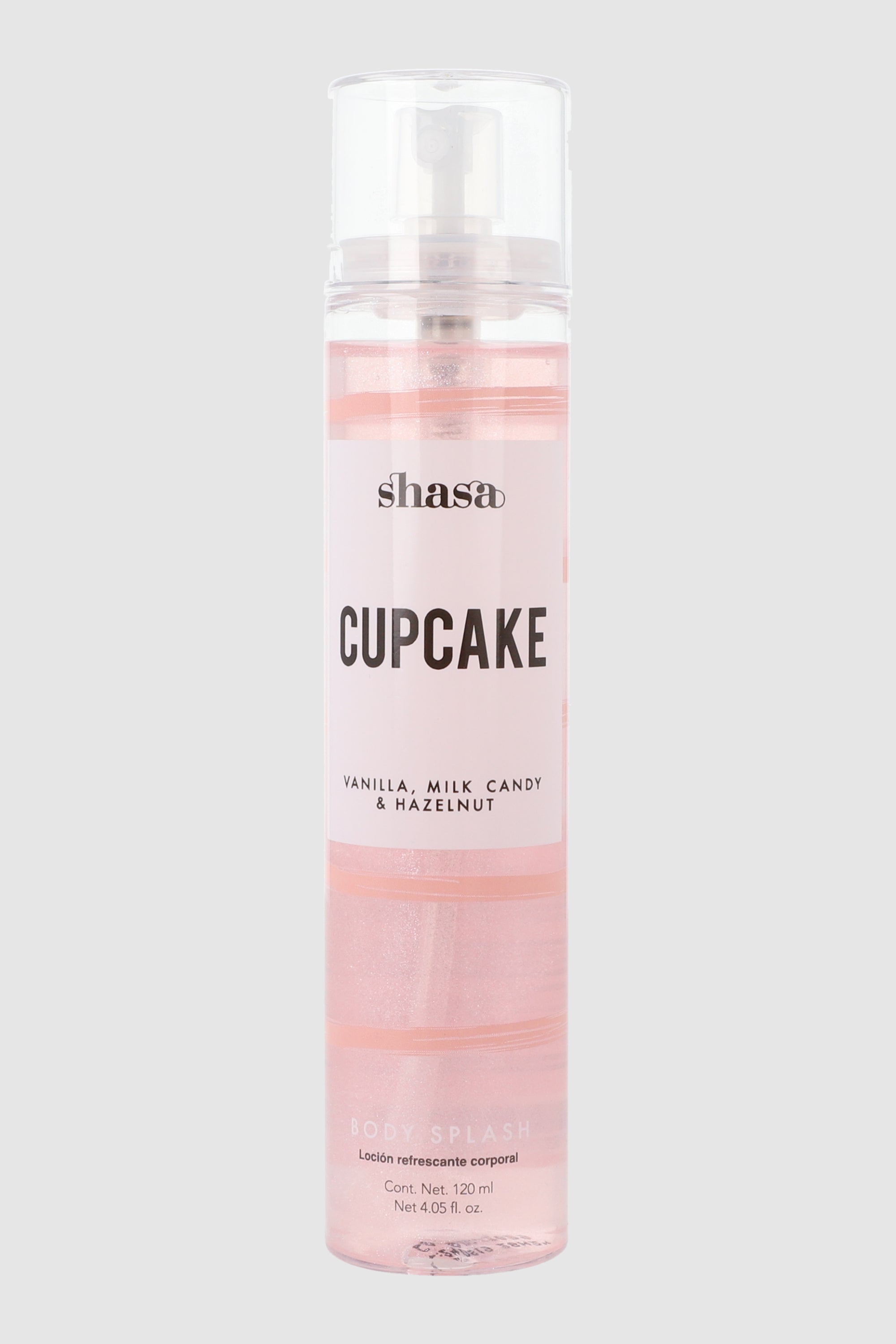 Body Splash Glitter Cupcake ROSA