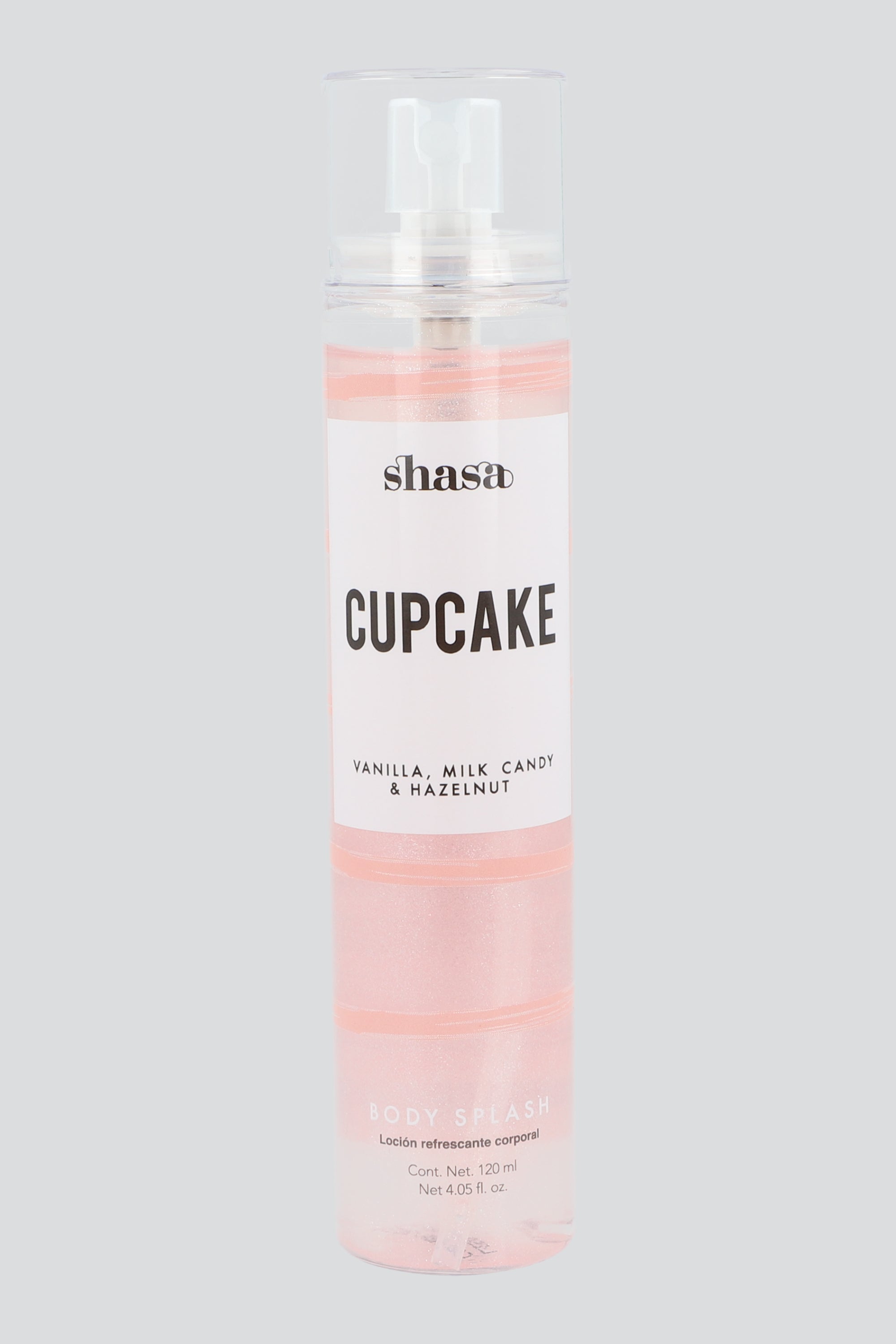 Body Splash Glitter Cupcake ROSA