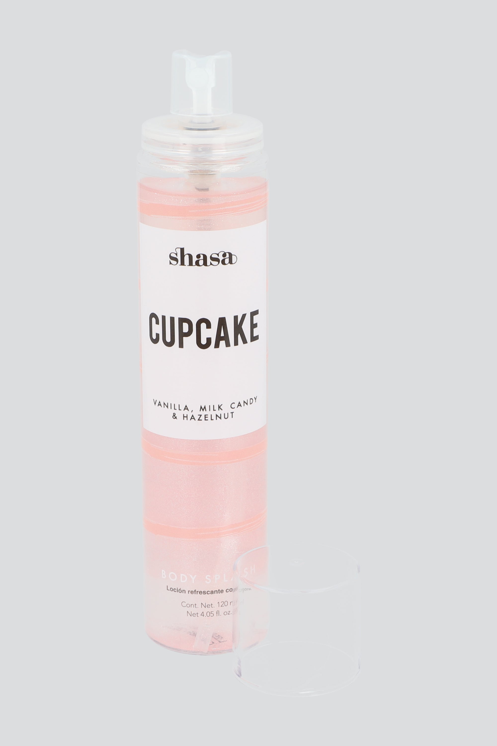 Body Splash Glitter Cupcake ROSA