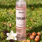 Body Splash Glitter Cupcake