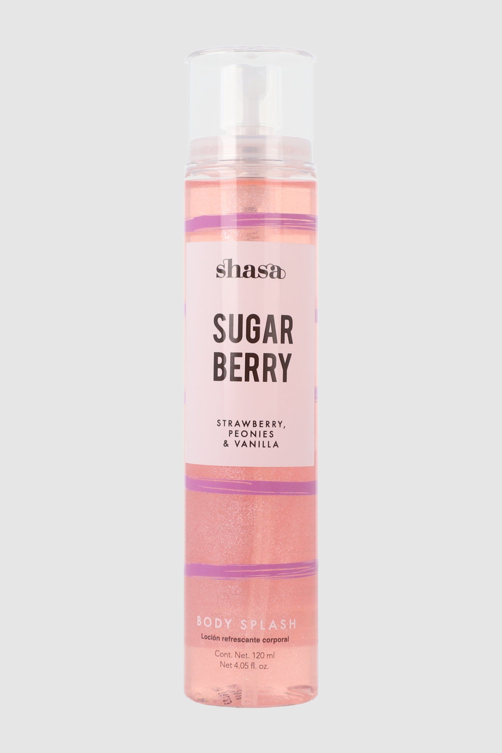 Body splash glitter Sugar Berry FIUSHA