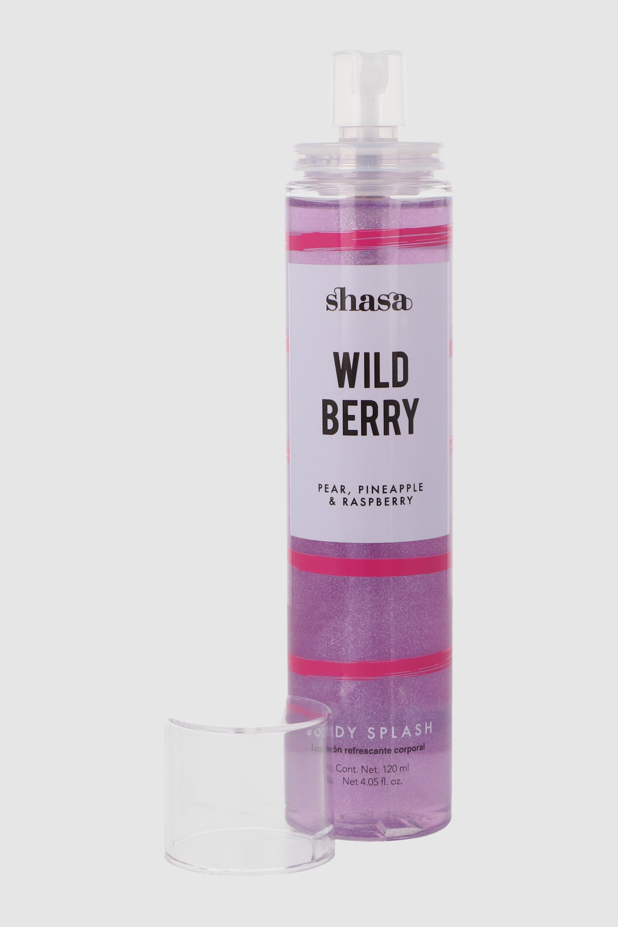 Body splash glitter Wild Berry