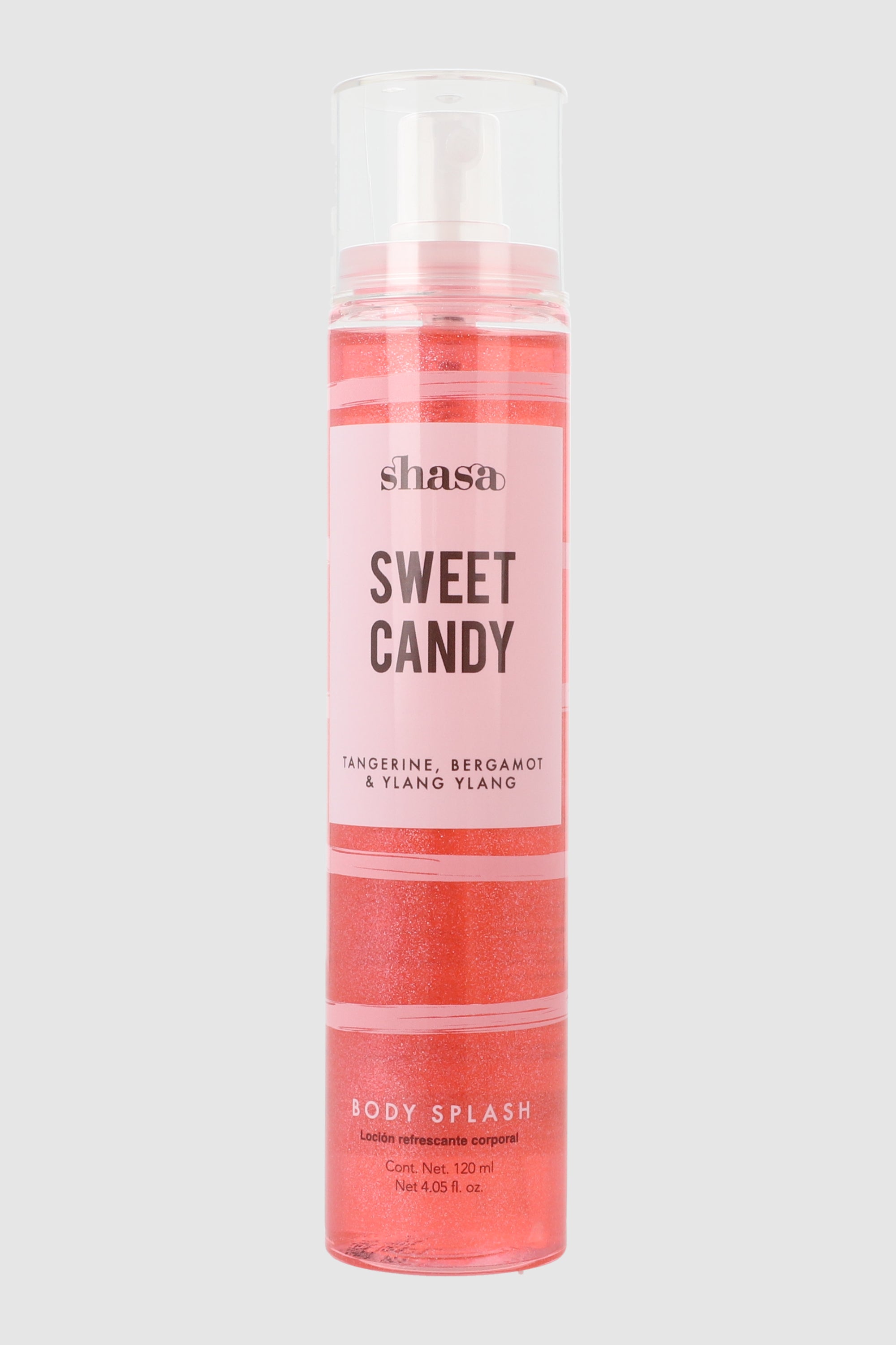 Body Splash Glitter Sweet Candy  120 Ml ROJO