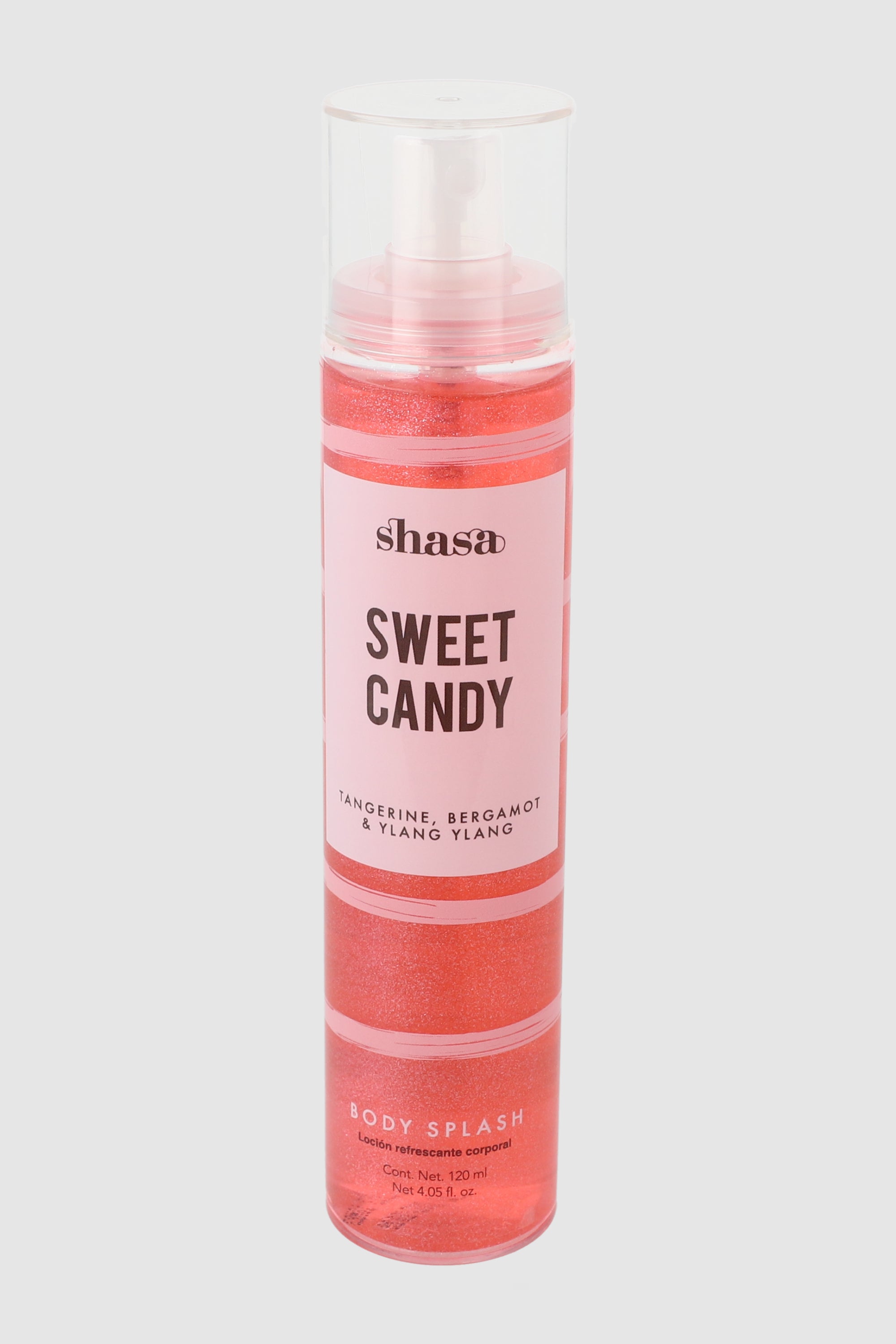 Body Splash Glitter Sweet Candy  120 Ml ROJO