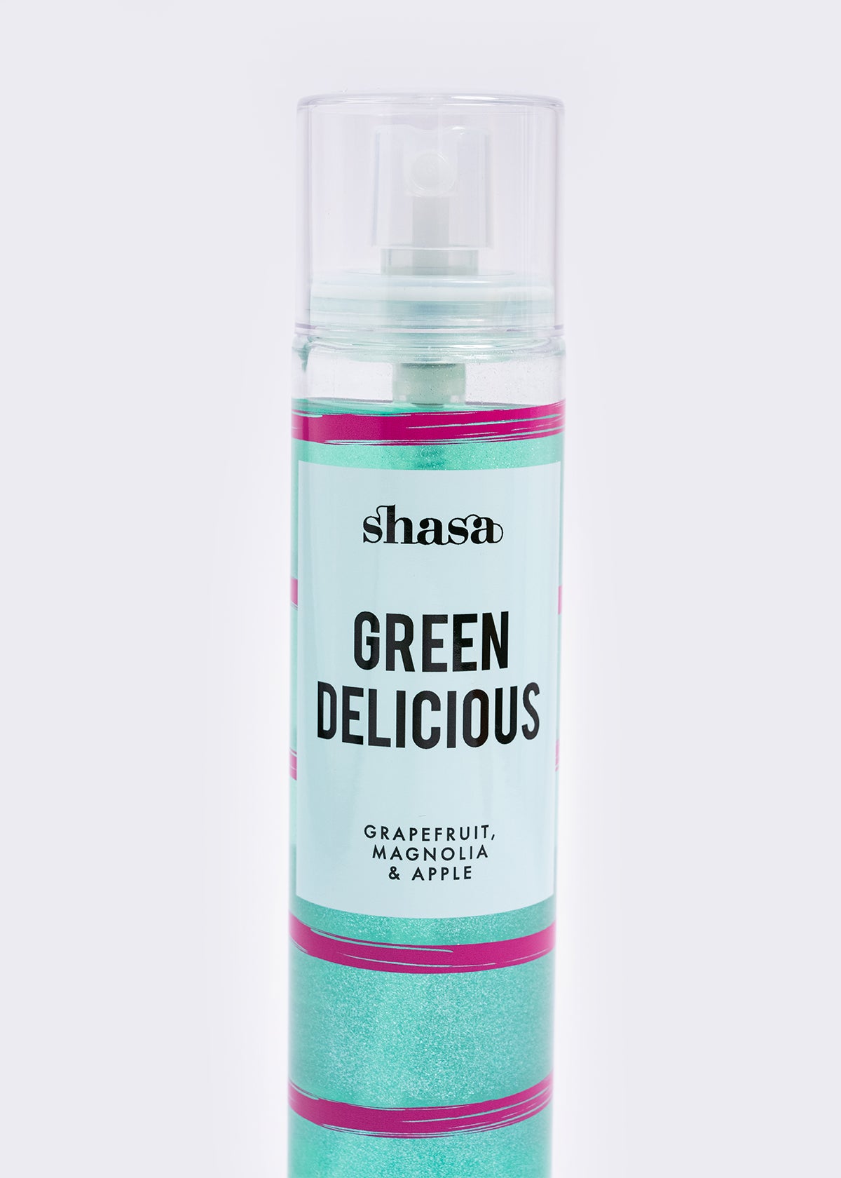 Body Splash Glitter Green Delicious  120 Ml VERDE