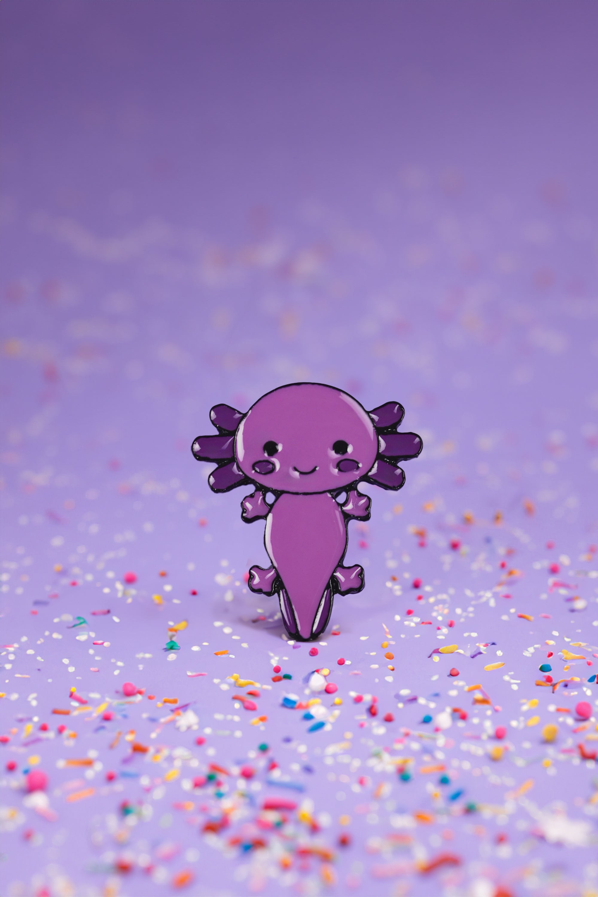 Pin Diseño Ajolote MORADO