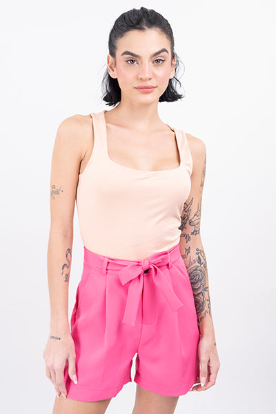 Bodysuit monocolor tirantes NUDE