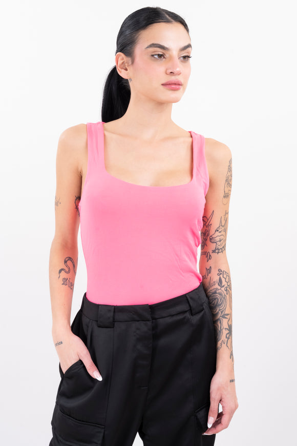 Bodysuit monocolor tirantes
