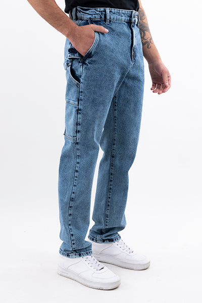 Jeans carpenter bolsillos LIGHT WASH