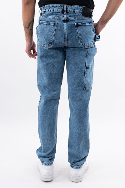Jeans carpenter bolsillos LIGHT WASH