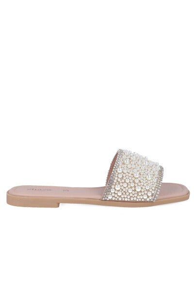 Sandalias pala aplicaciones perlas