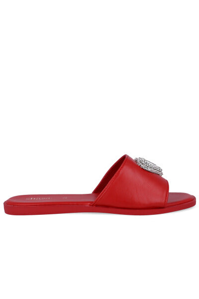 Sandalias pala broche corazón