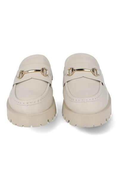 Loafer mula chunky BEIGE