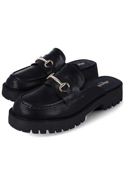 Loafer mula chunky NEGRO