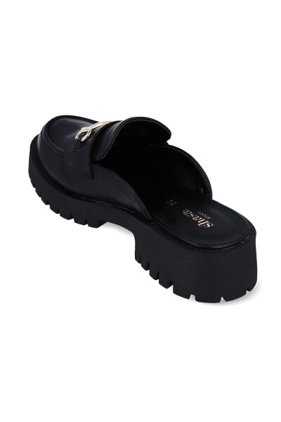 Loafer mula chunky NEGRO