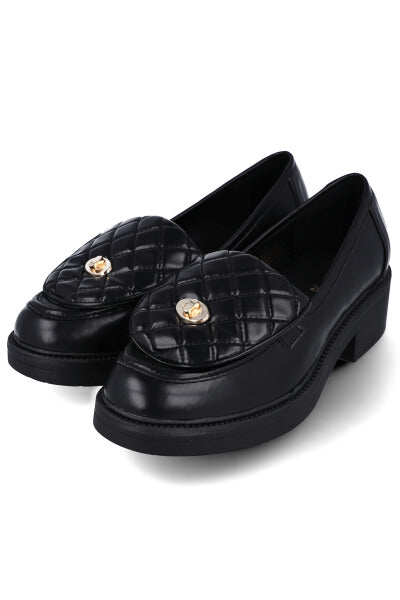 Loafer chunky capitonado NEGRO