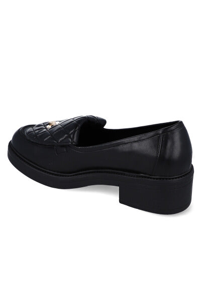 Loafer chunky capitonado NEGRO