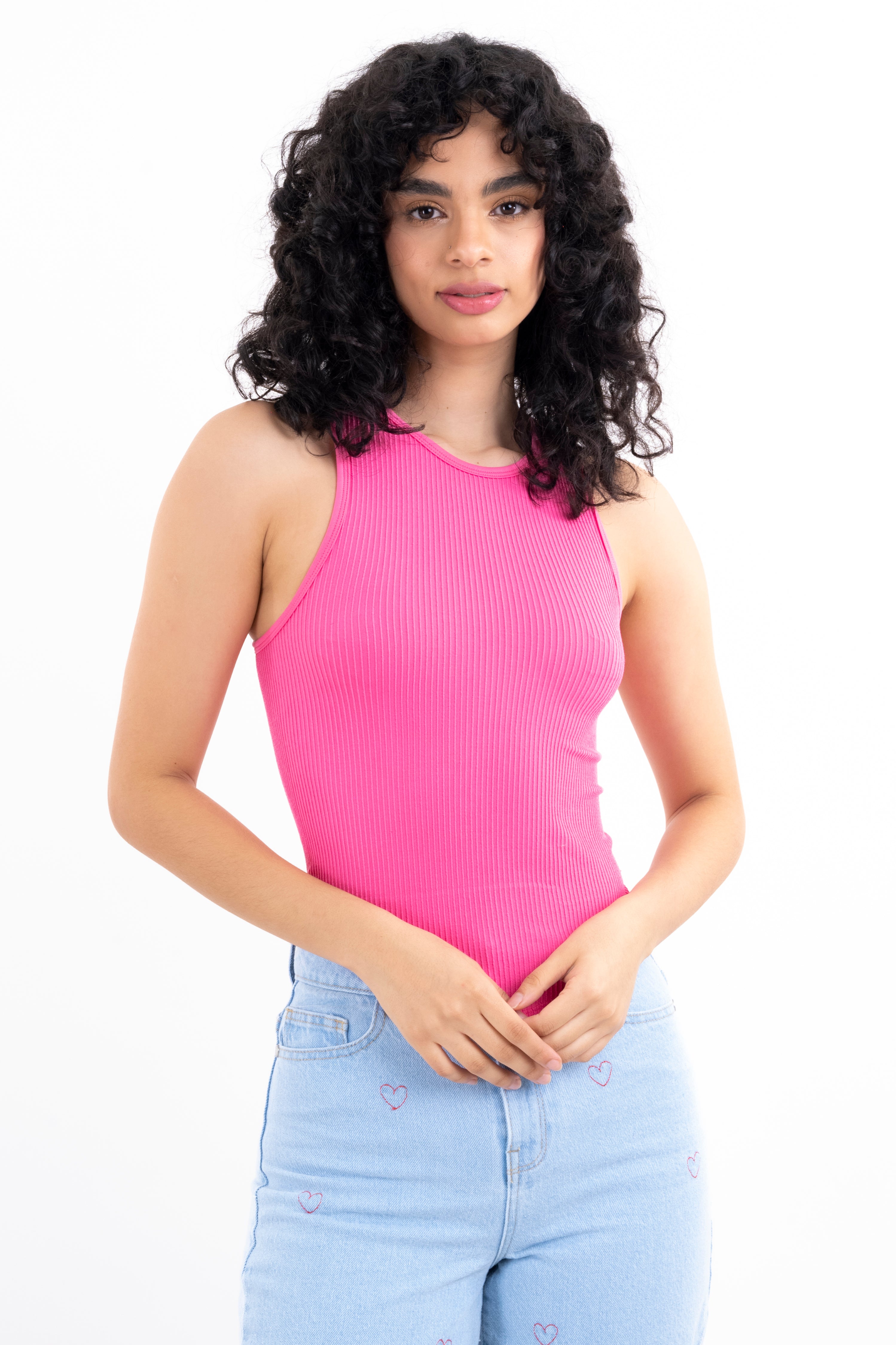 Top tank bajo asimétrico acanalado FIUSHA