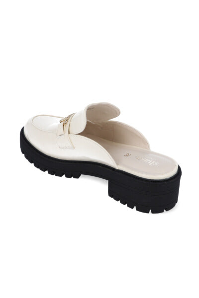 Loafer Mula Suela Chunky BLANCO