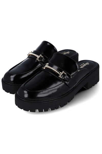 Loafer Mula Suela Chunky NEGRO
