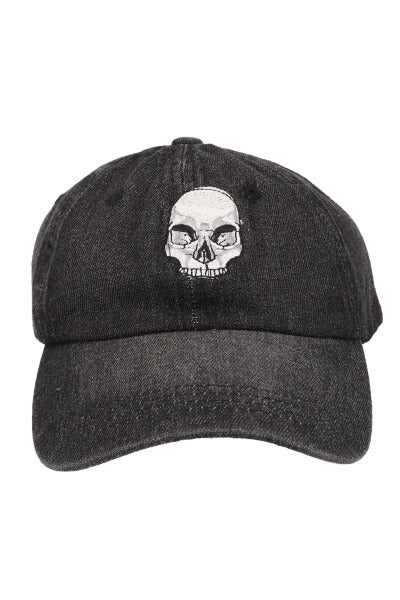 Gorra denim calavera