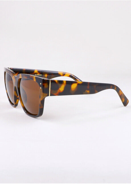 Lentes sol retro carey MULTICOLOR