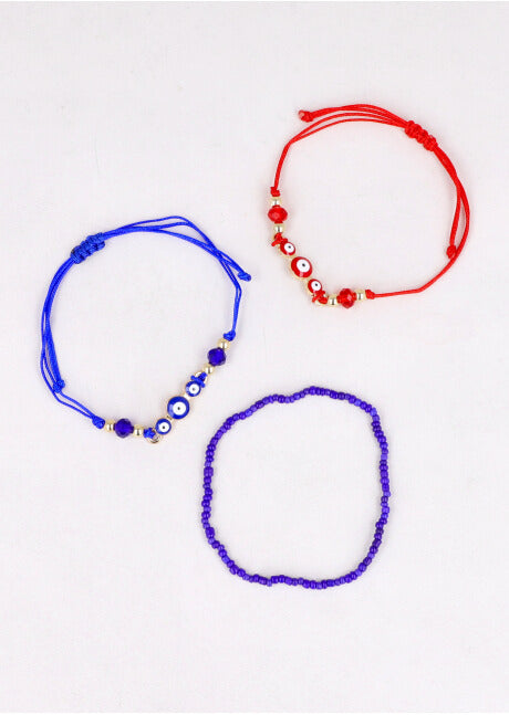 3 Pulseras Ojos