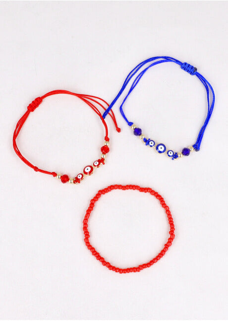 3 Pulseras Ojos