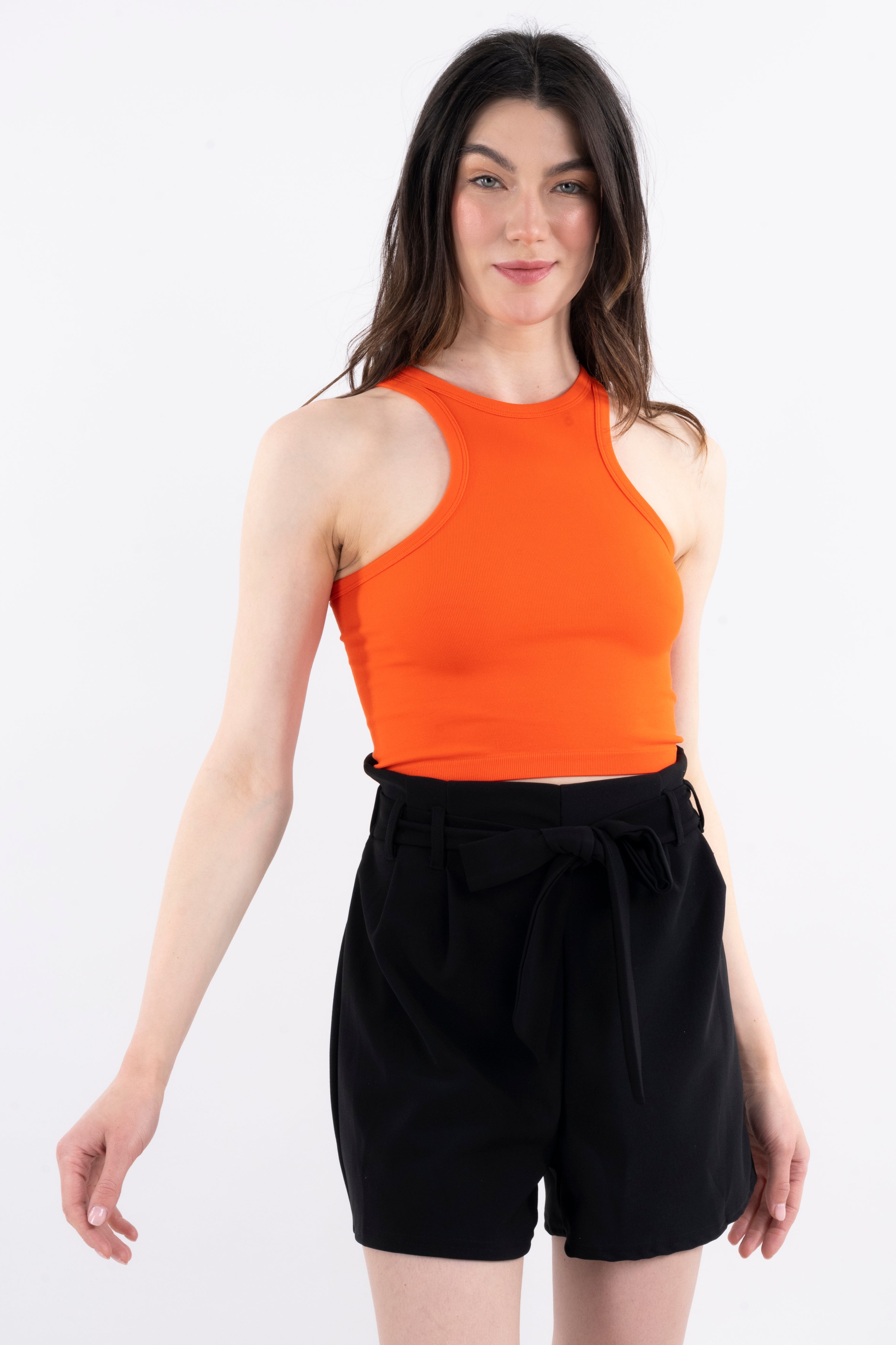 Top tank seamless liso ROJO
