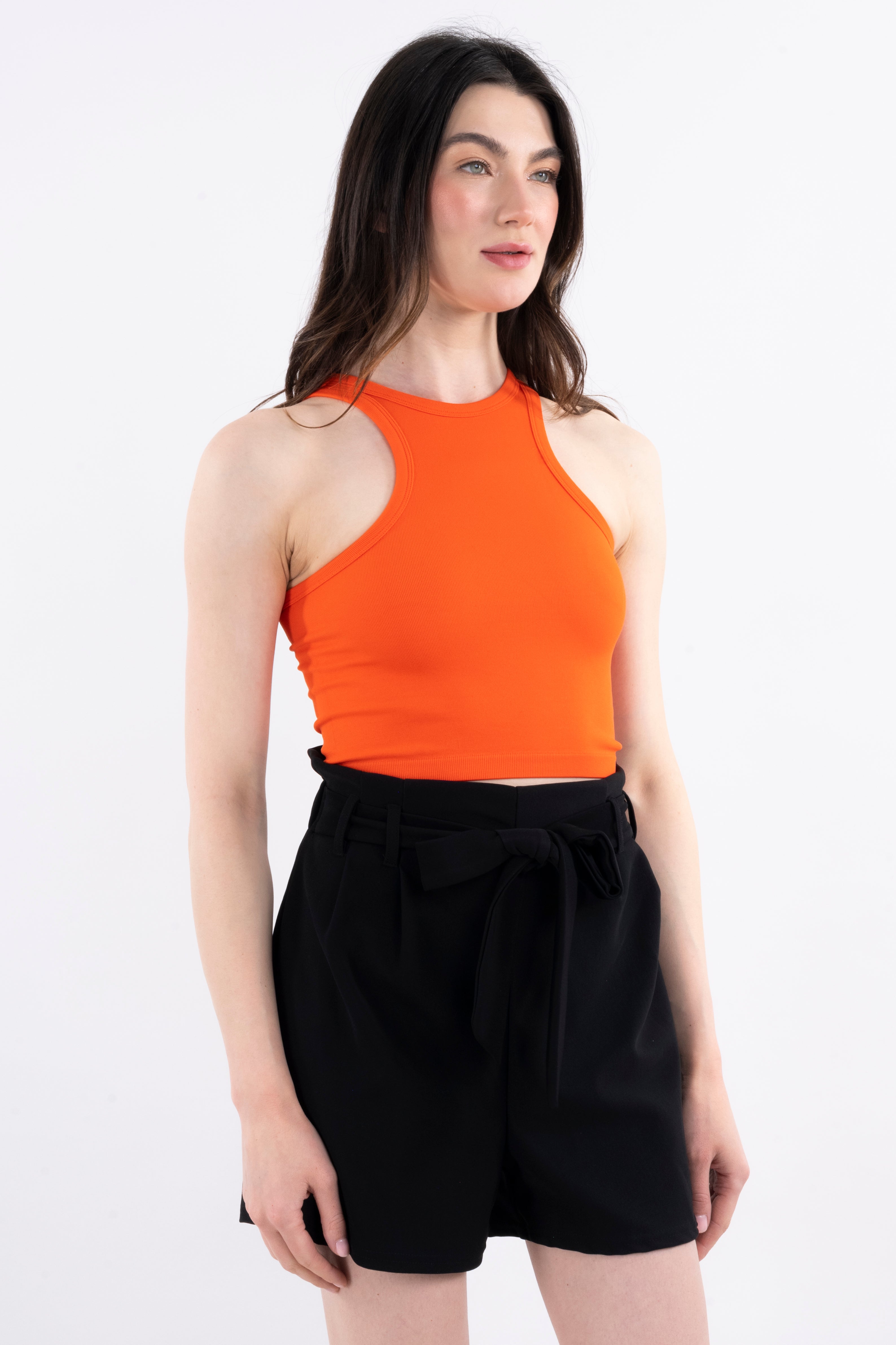 Top tank seamless liso ROJO