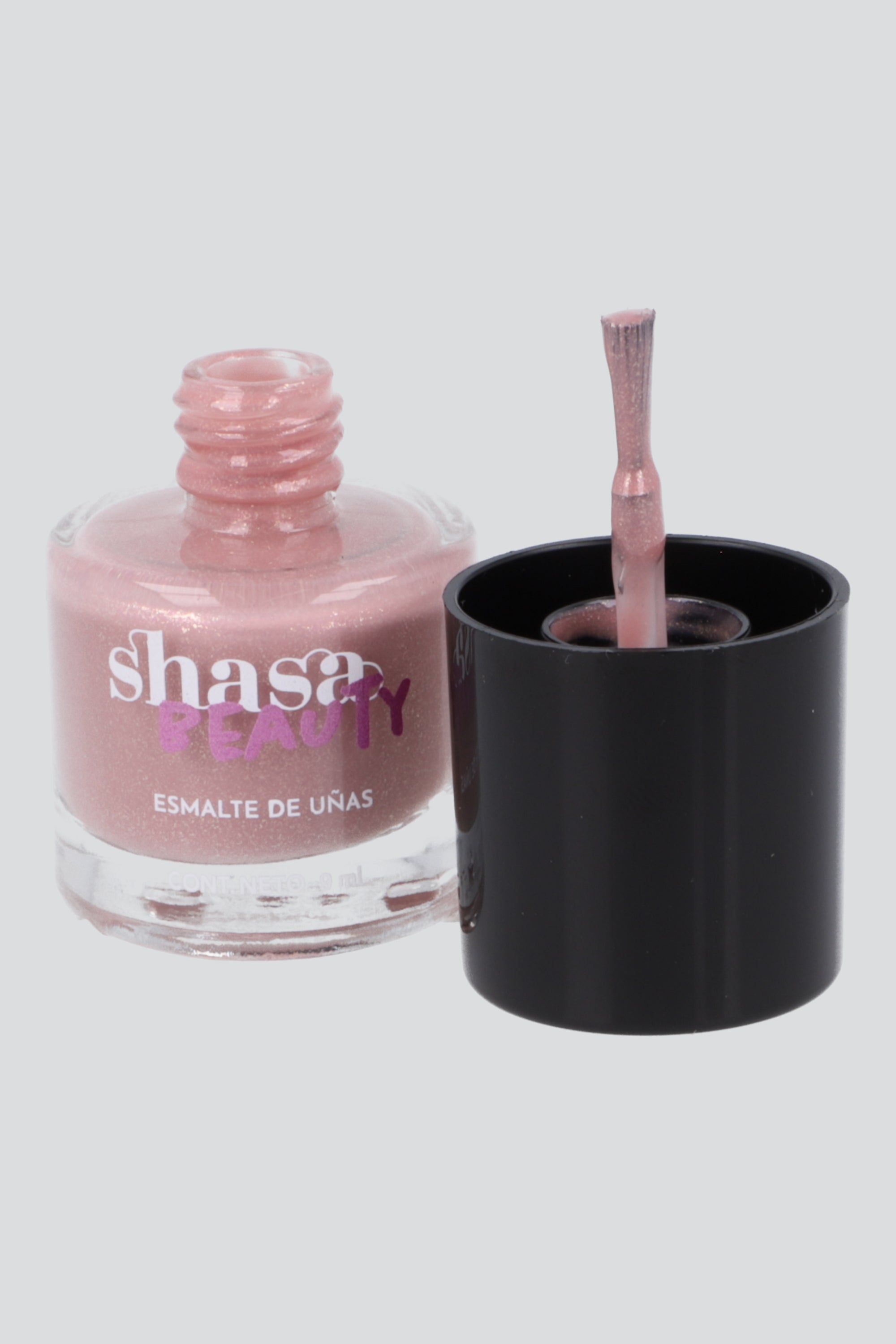 Esmalte rosa glitter   10 ml MALVA