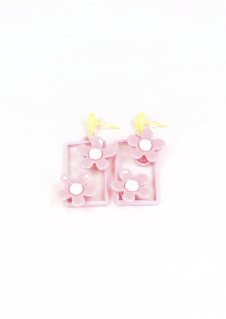 Arete Rectangulo Flores ROSA