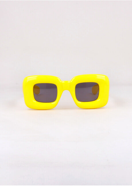 Lentes sol cuadrados oversize MULTICOLOR