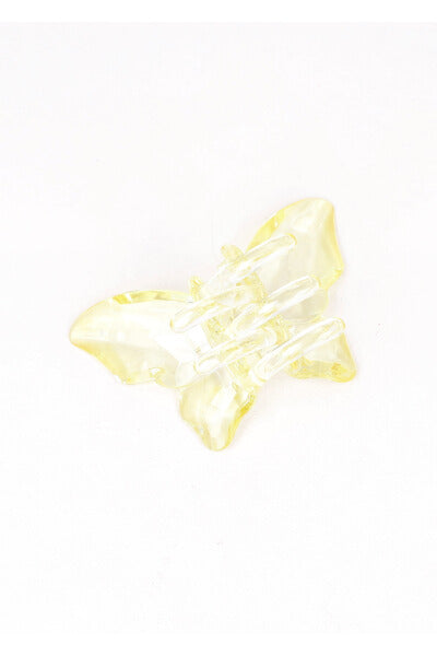 Pinza mariposa transparente