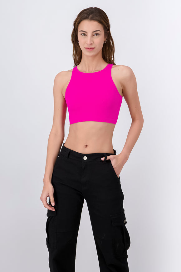 Top tank acanalado