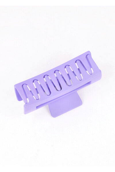 Pinza rectangular mate MORADO