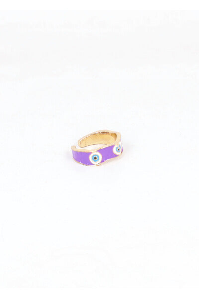 Anillo Corazones Color MORADO