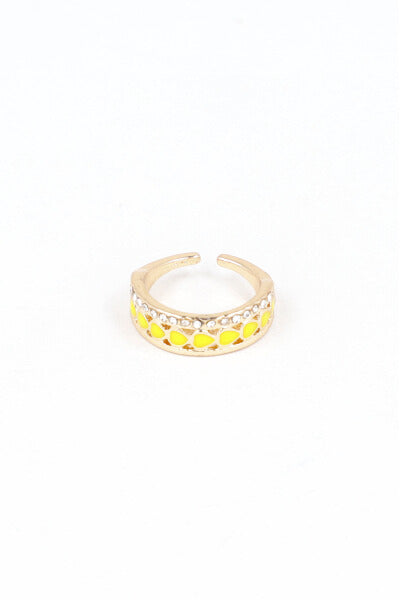 Anillo 3L Multicorazon AMARILLO