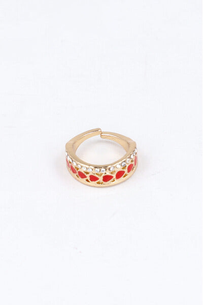 Anillo 3L Multicorazon ROJO