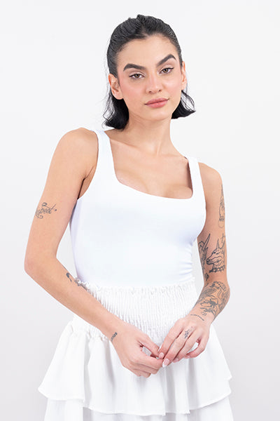 Bodysuit monocolor liso