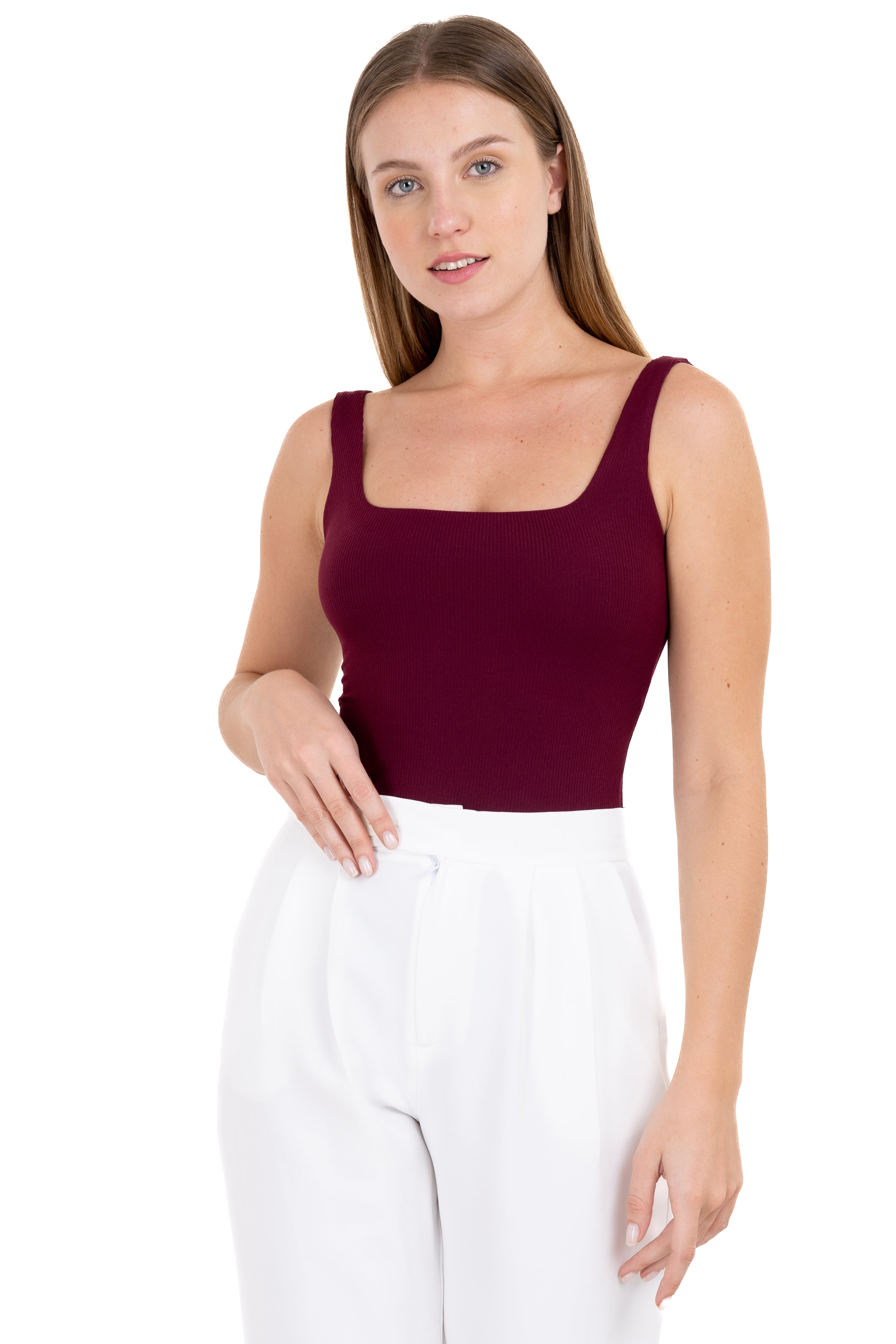 Bodysuit monocolor liso VINO