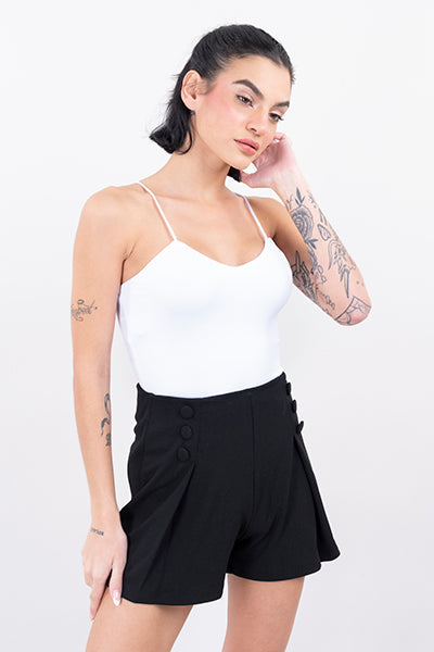 Bodysuit liso tirantes