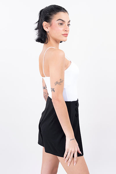 Bodysuit liso tirantes BLANCO