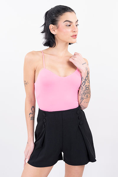 Bodysuit liso tirantes